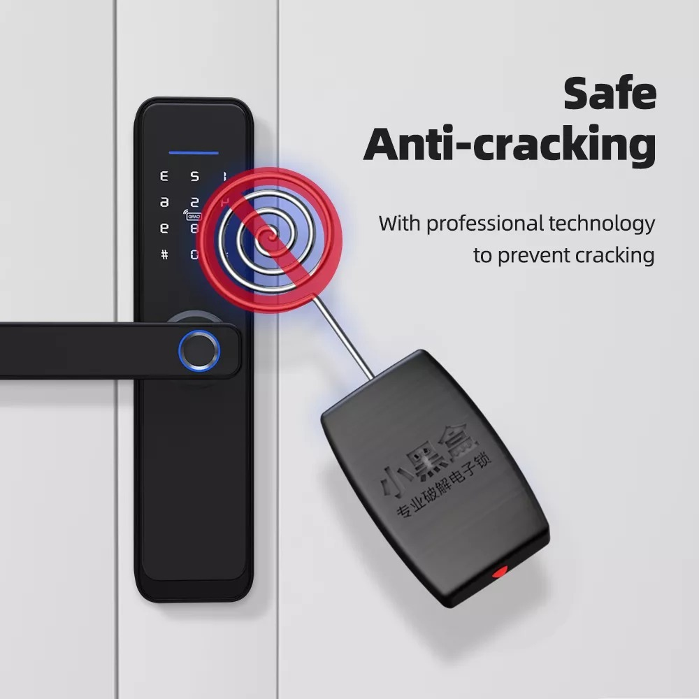 Smart Wifi Door Lock with Fingerprint, Cards, Password